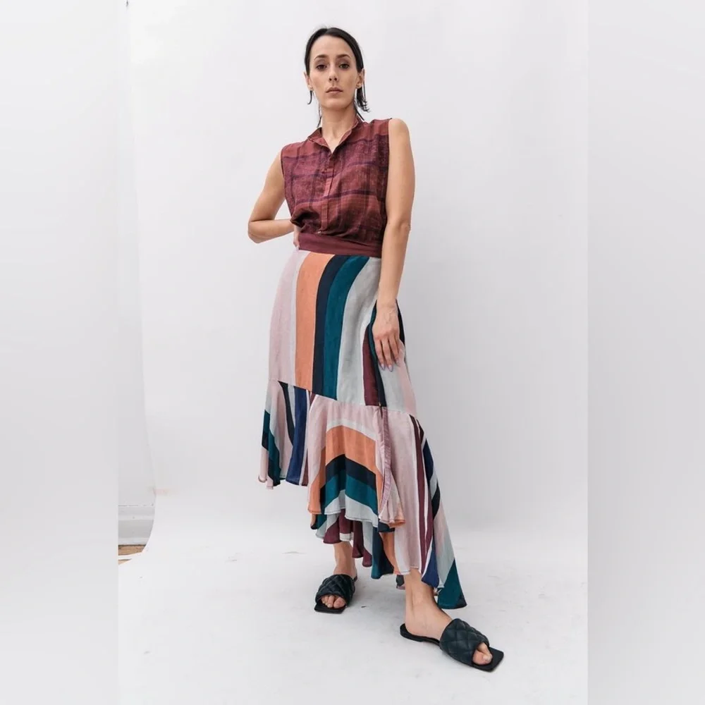 Apiece Apart Rosita Wrap Skirt